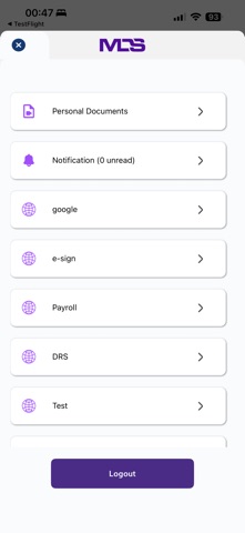 App screenshot