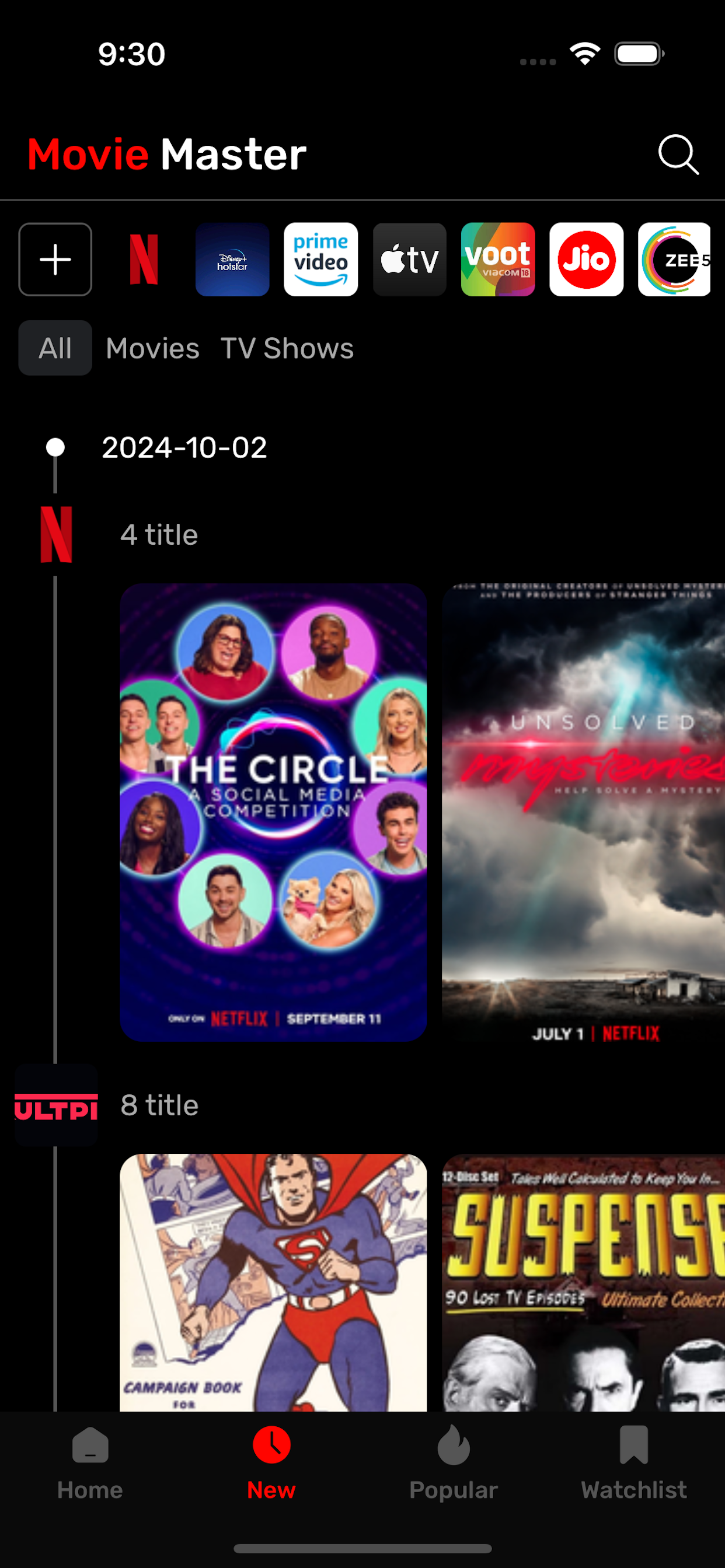 MovieX: Movies & TV Shows