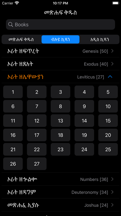 Amharic Bible Screenshot