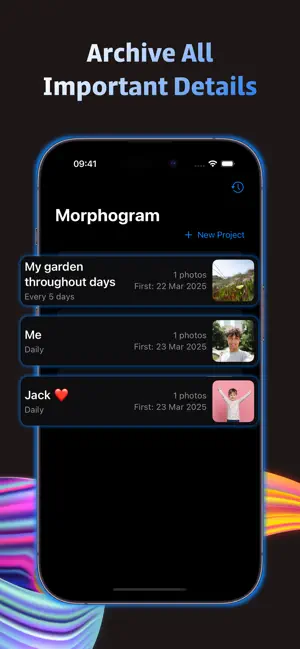 Morphogram: Time Lapse Journal screenshot 3