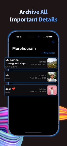 Morphogram: Time Lapse Journal screenshot