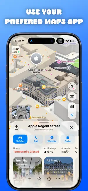 Map Link Redirector for Safari screenshot 2