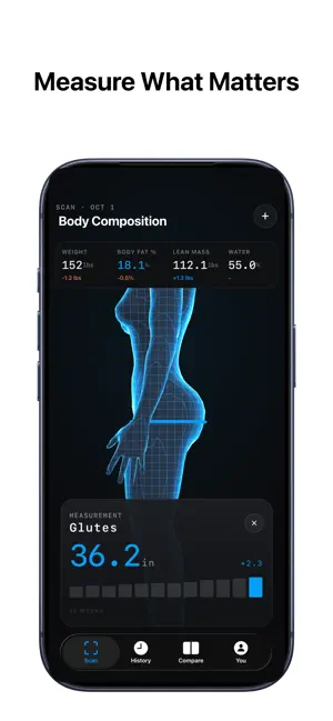 Recomp AI – 3D Body Scanner screenshot 3