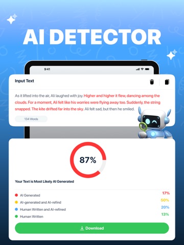 Paraphrase Tool & Humanize AI iPad screenshot