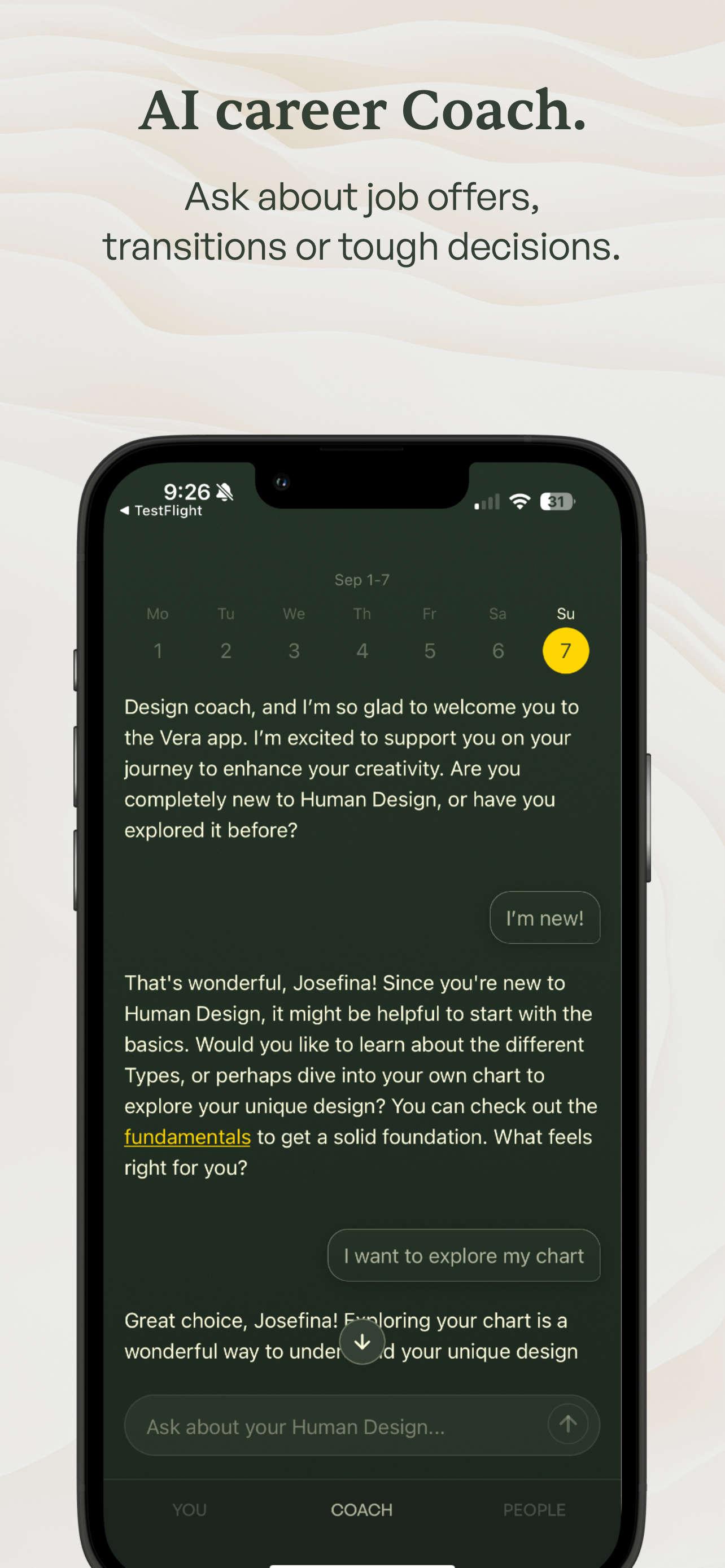 AI career coach: Vera screenshot 3