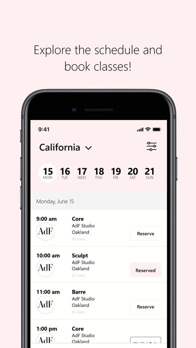 AdF Studio iPhone screenshot 3 - Health & Fitness app