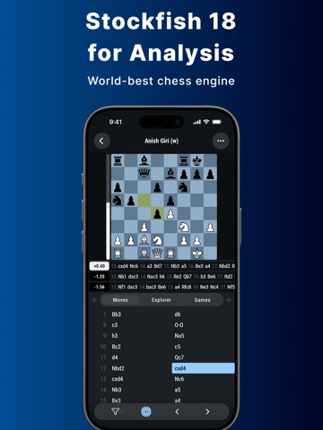 ChessMonitor iPad screenshot