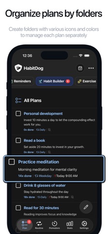 HabitDog: Build & Track Habits iPhone screenshot