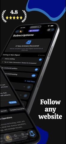 Brevio: AI Digest & Summarizer Screenshot 2 of 5