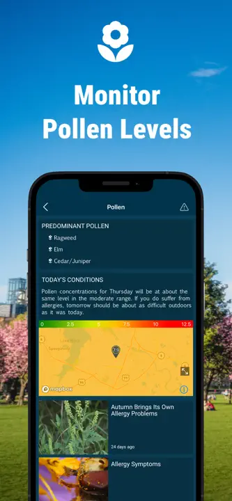 WeatherBugのスクリーンショット（7/9）