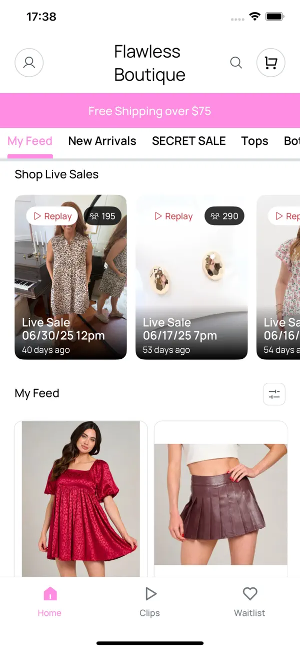 Screenshot #2 pour Flawless Boutique