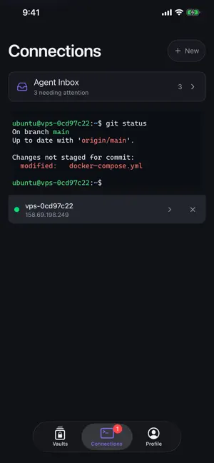 Luma SSH screenshot 2