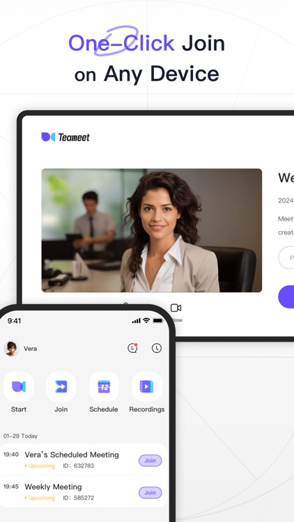 Teameet: AI Video Team Meeting screenshot-4