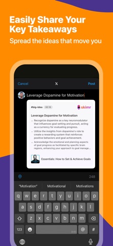 AI Podcast Note Taker - Skimr screenshot