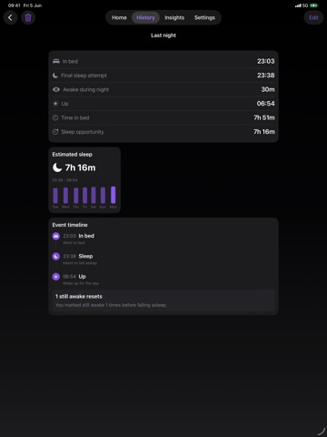 zZz Widgets: Sleep Tracker ipad screenshot 4