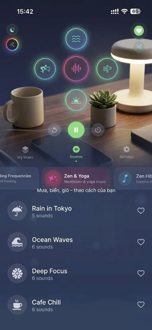 Screenshot #2 pour SerenityScape: Sleep Sounds