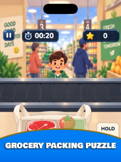 Pack It! Grocery Bag Puzzle screenshot 6