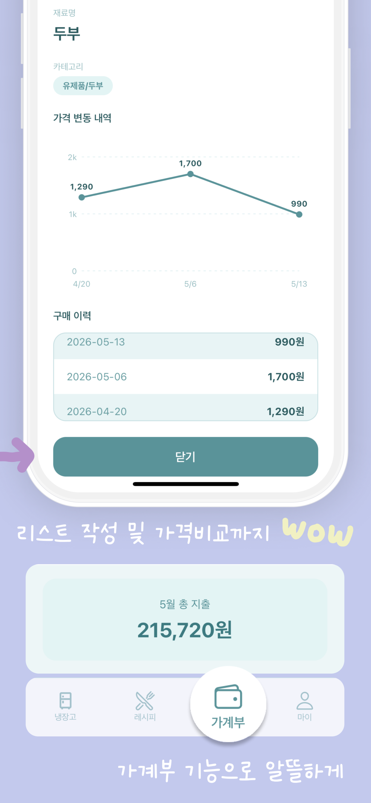 Bife - 냉장고 관리·소비기한 알림