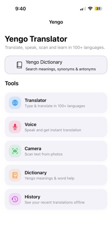 Yengo Translator Screenshot 1 of 6