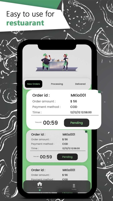 Screenshot #1 pour Enatega Store