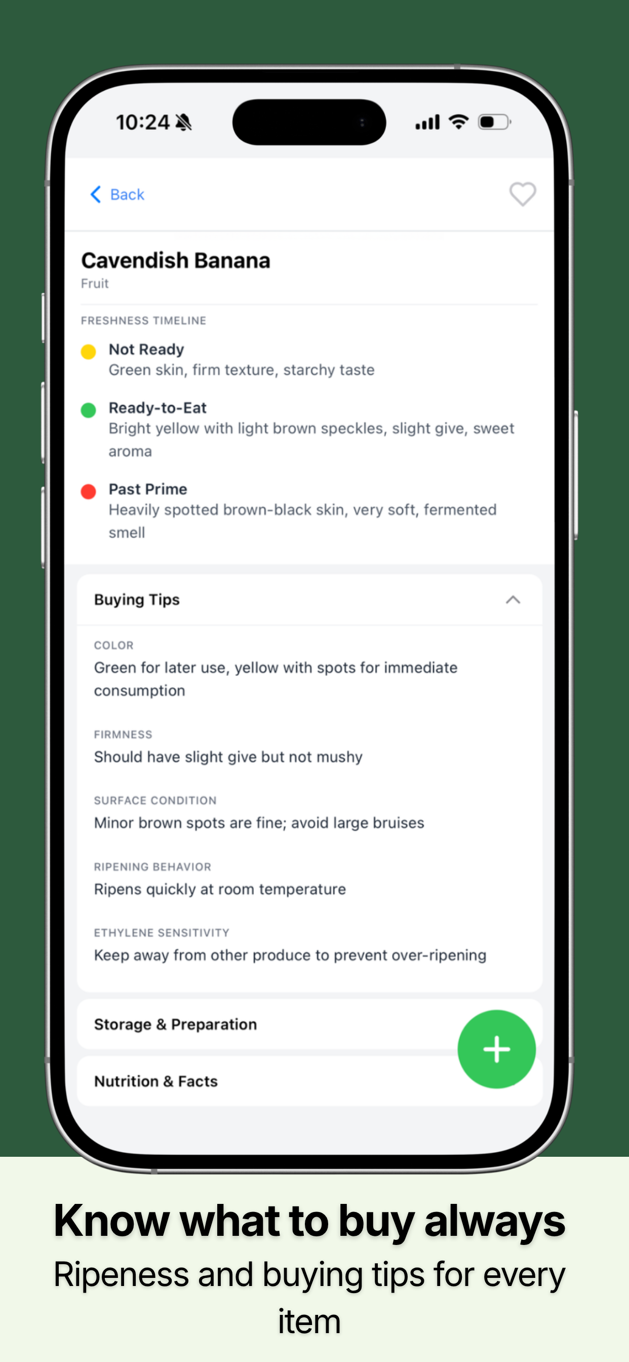ProduceHero: Ripeness Tracker