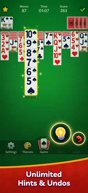 Spidux Spider Solitaire - Card screenshot 3