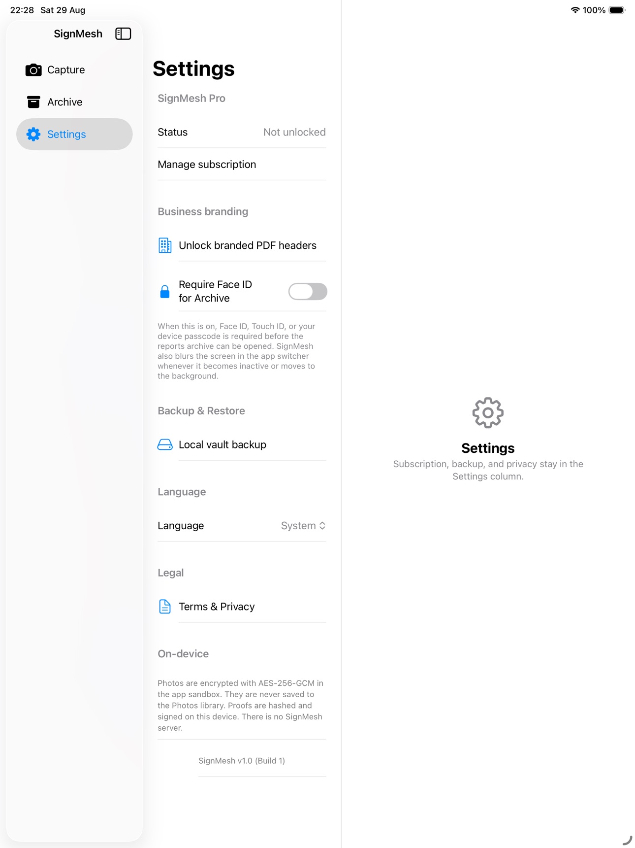Screenshot 8 of SignMesh