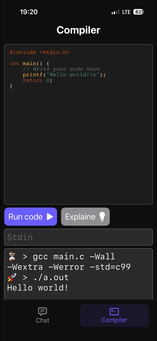 #1. CodeBot (iOS) Podle: Denis Gulyaev