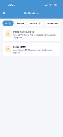 OnePassport Profile screenshot