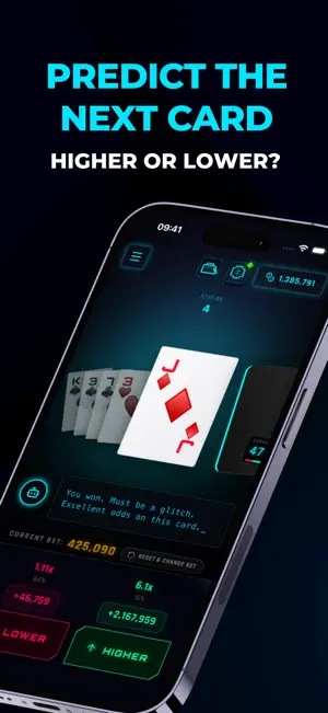 Neon Hi-Lo screenshot 1
