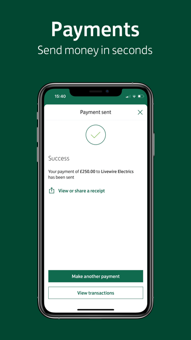 Lloyds Business Banking app Screenshot