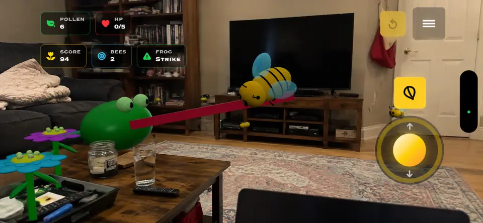 Captura de pantalla de Indoor Bee en iPhone 1