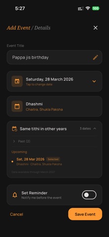Koushir Calendar Screenshot 8 of 8