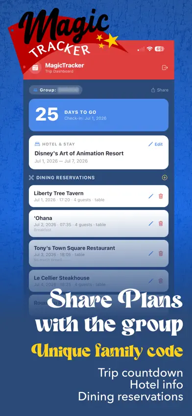 MyMagicTracker screenshot 2
