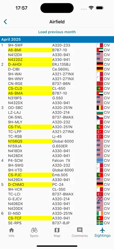 Airfield spotter's guide screenshot 8 of 8