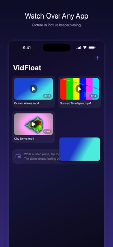 VidFloat - PiP Video Player Screenshot 2 of 4