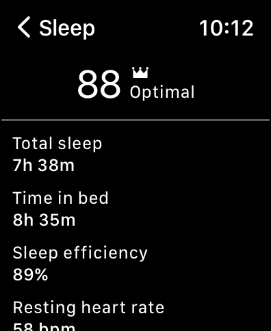 Oura screenshot 11