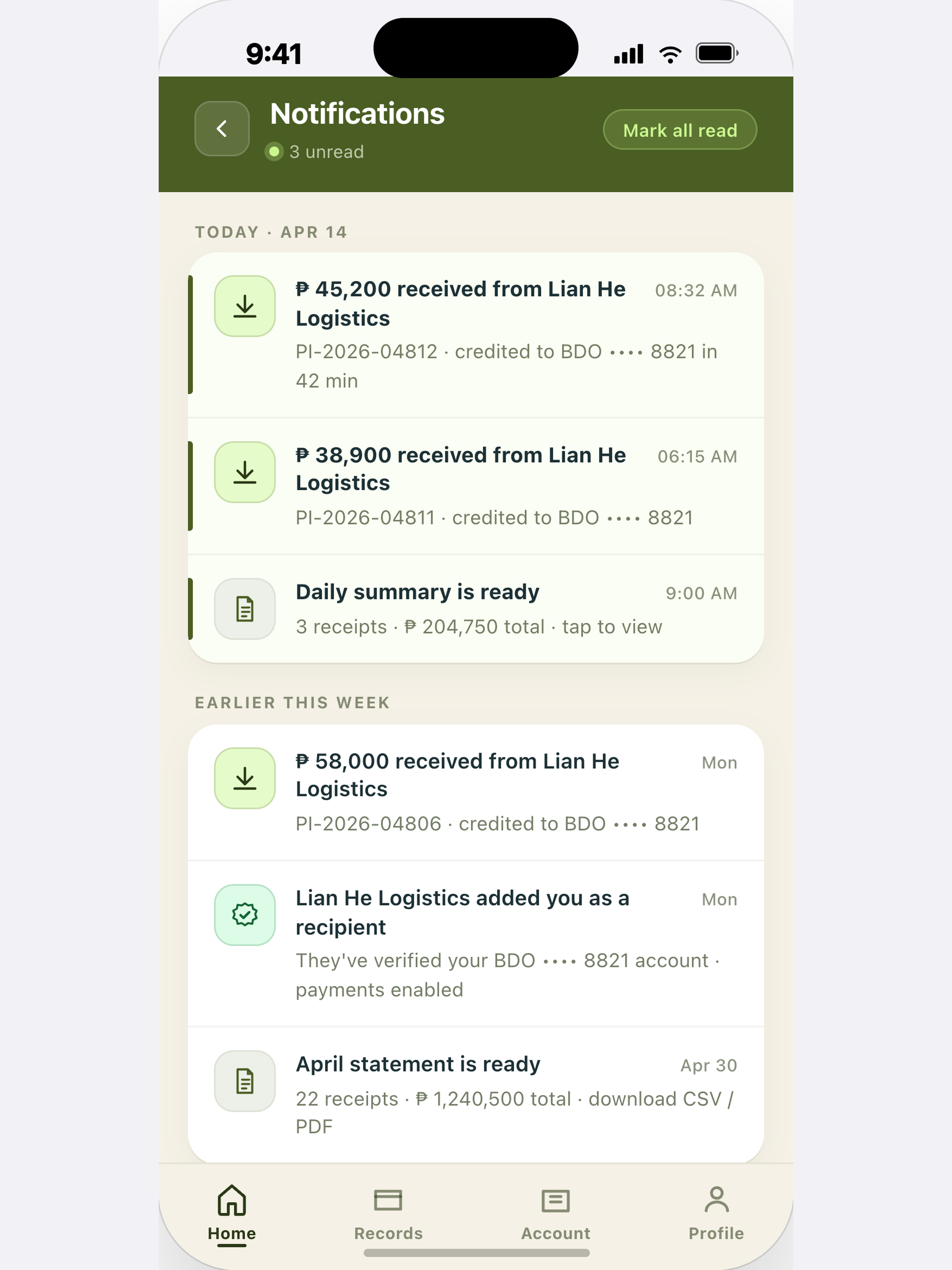 Euge Payee screenshot 10