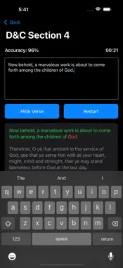 LDS Scripture Memorization screenshot 7