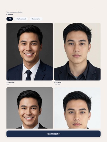 Photo Booth: AI Headshot iPad screenshot