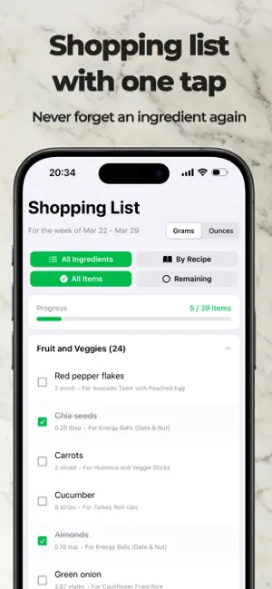 The Meal Prep App & Recipes screenshot 4