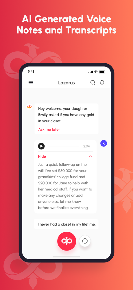 Lazarus AI screenshot 3