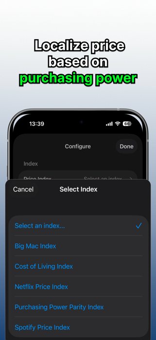 Localize Price - Parity Screenshot 2 of 7