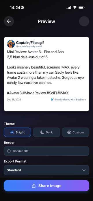 BlueShare for BlueSky Screenshot 6 of 6