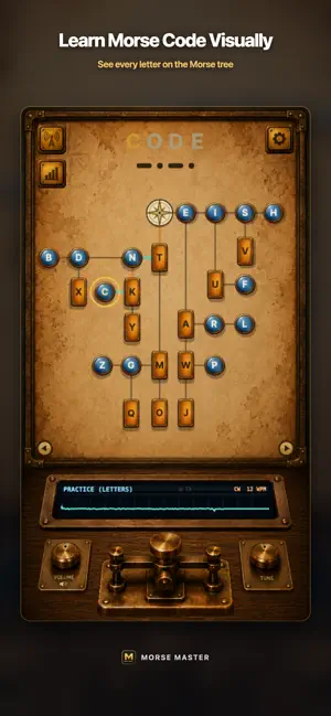 Morse Master:CW Trainer screenshot 1