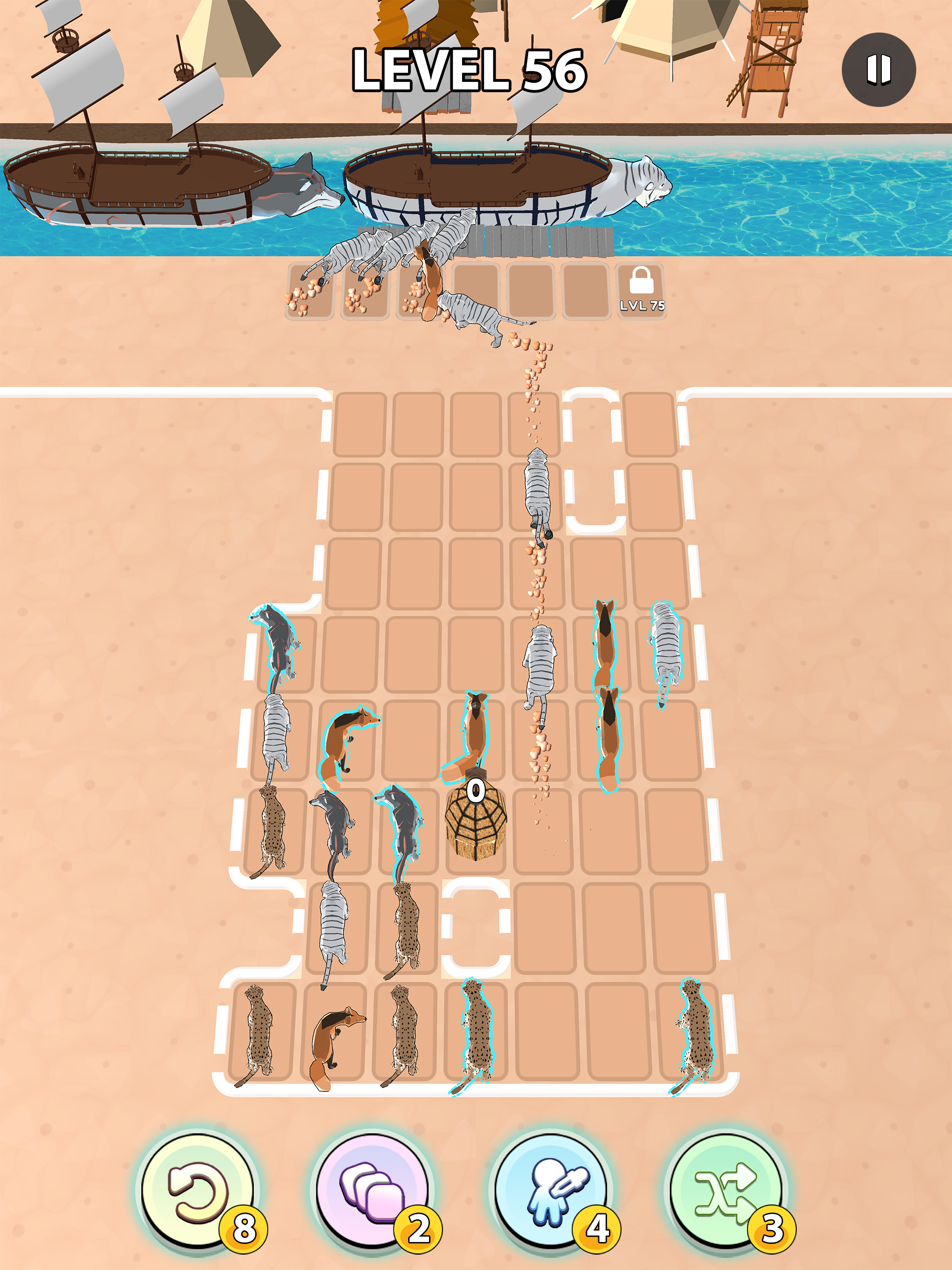 Safari Animal Jam Match Puzzle screenshot 10