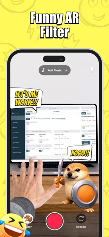 AR Filter: What The Dog Doin App Store screenshot 3