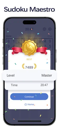 Captura de pantalla de Sudoku Blast! en iPhone 6