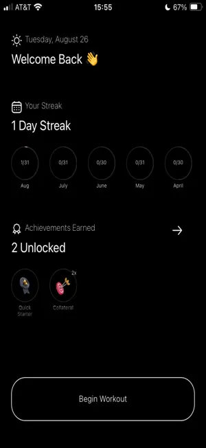 Simply - Workout App screenshot 1