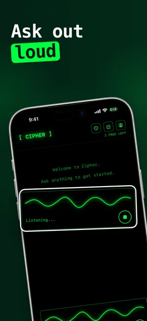 Cipher: AI Watch Assistant screenshot 2